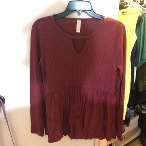 Altar’d State peplum top